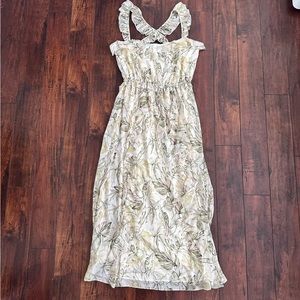 Gal Meets Glam Cheryl Cross-back Maxi Dress 10